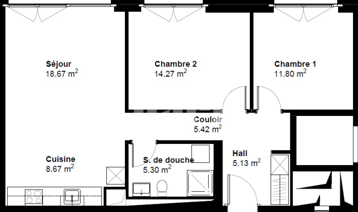 À louer : Appartement 3 Pieces Neuchâtel - Ref : CP.19461 | Naef Immobilier