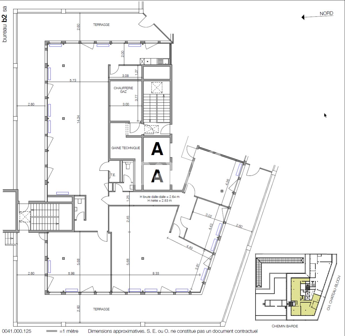 À louer : Surface Commerciale Bureau Vernier - Ref : EC.36092 | Naef Immobilier