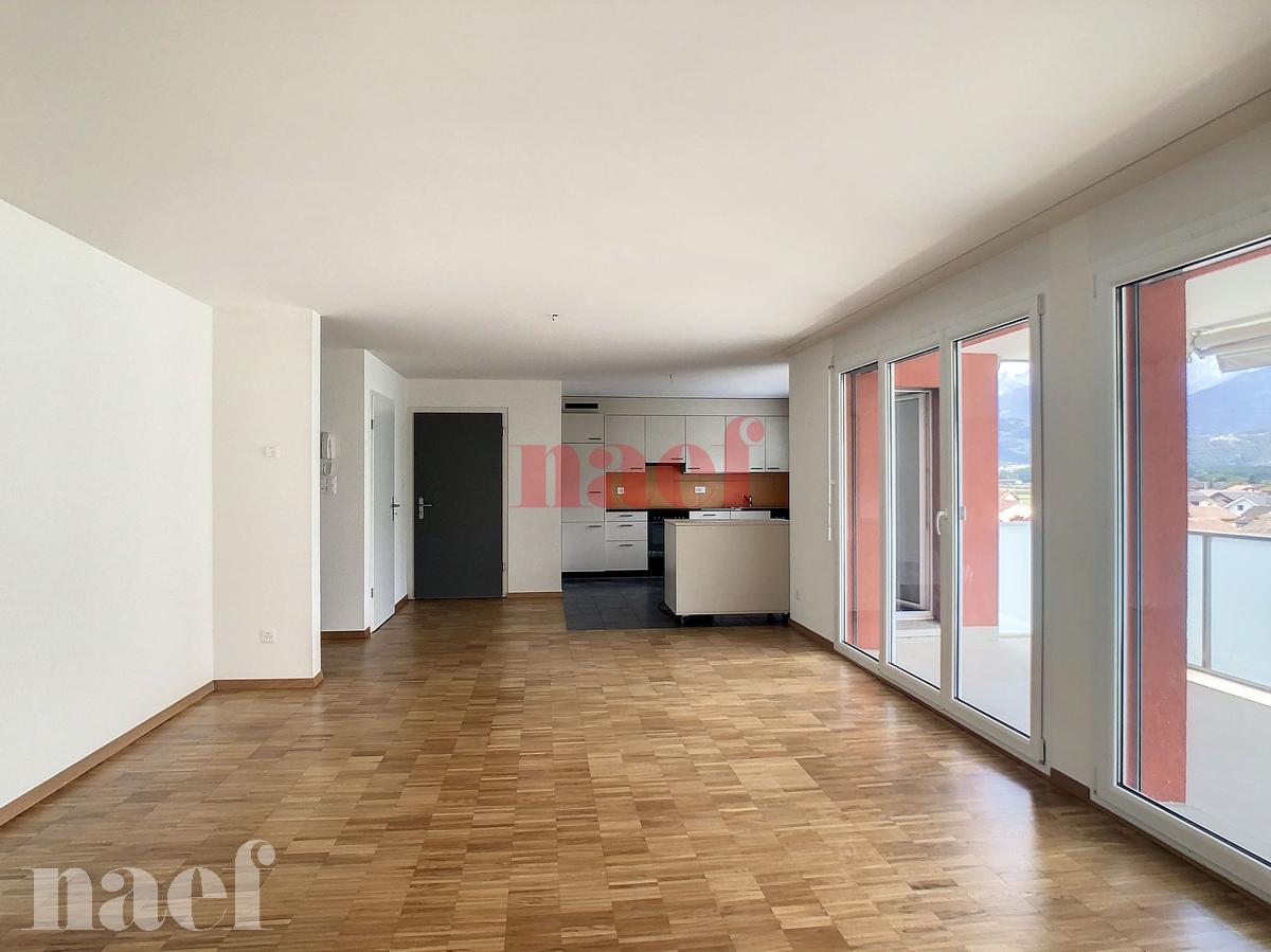 À louer : Appartement 3.5 Pieces Collombey - Ref : GRTHVuZu | Naef Immobilier