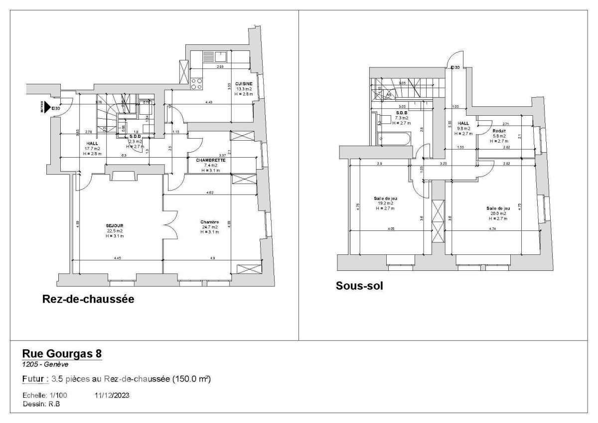 À louer : Appartement 6 Pieces Genève - Ref : zZtJt2aLaAVm2nF6 | Naef Immobilier