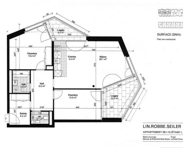 À louer : Appartement 3 Pieces Nyon - Ref : 205821.1005 | Naef Immobilier