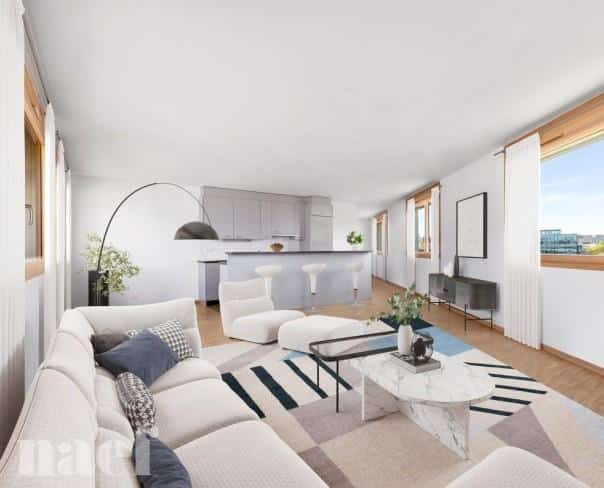 À louer : Appartement 6 Pieces Le Grand-Saconnex - Ref : 211040.3004 | Naef Immobilier