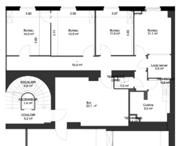 À louer : Surface Commerciale Bureau Genève - Ref : EC.35941 | Naef Immobilier