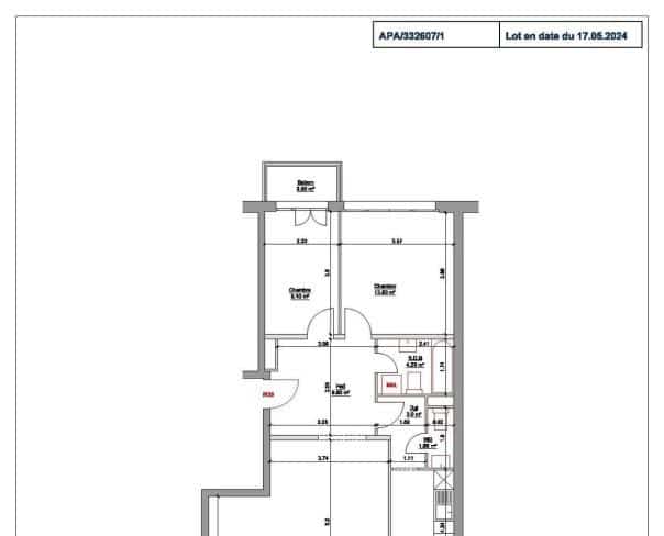 À louer : Appartement 4 Pieces Versoix - Ref : PTp55P2f | Naef Immobilier