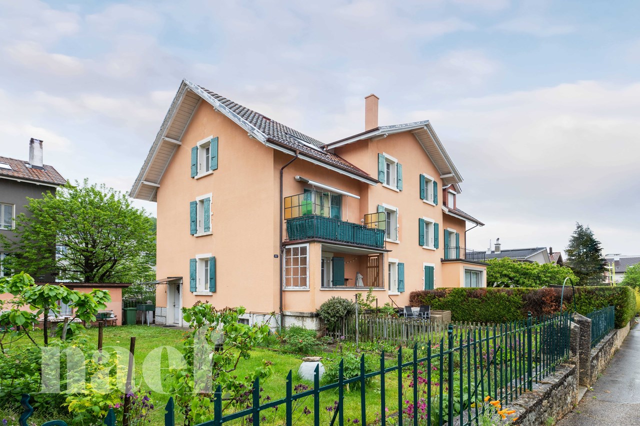 À vendre : Bien de rendement  Neuchâtel - Ref : 1087 | Naef Immobilier