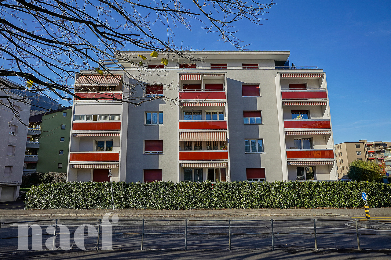 À vendre : Appartement 3 chambres Monthey - Ref : 1848 | Naef Immobilier