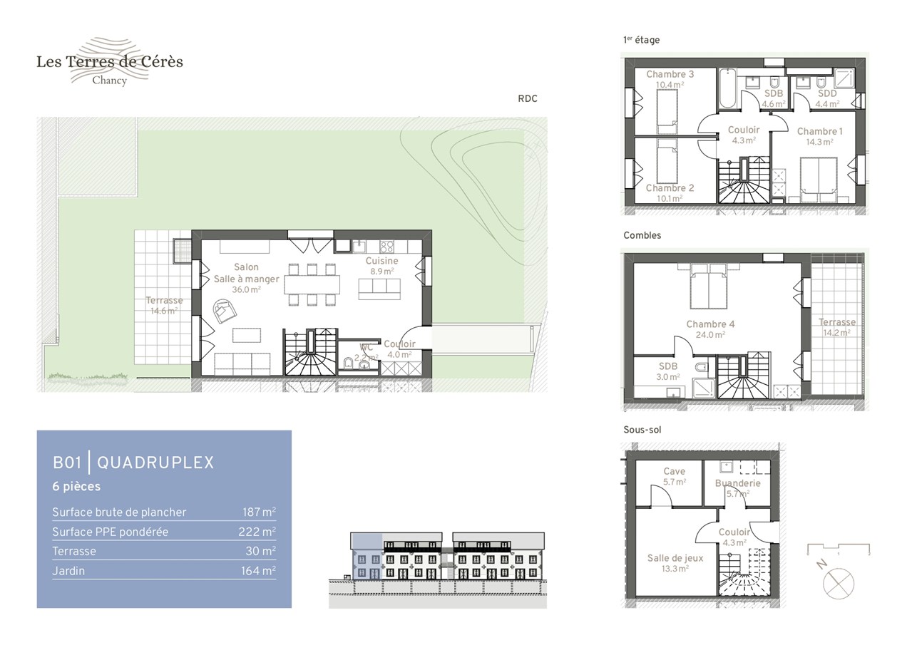 À vendre : Appartement 4 chambres Chancy - Ref : 1861 | Naef Immobilier