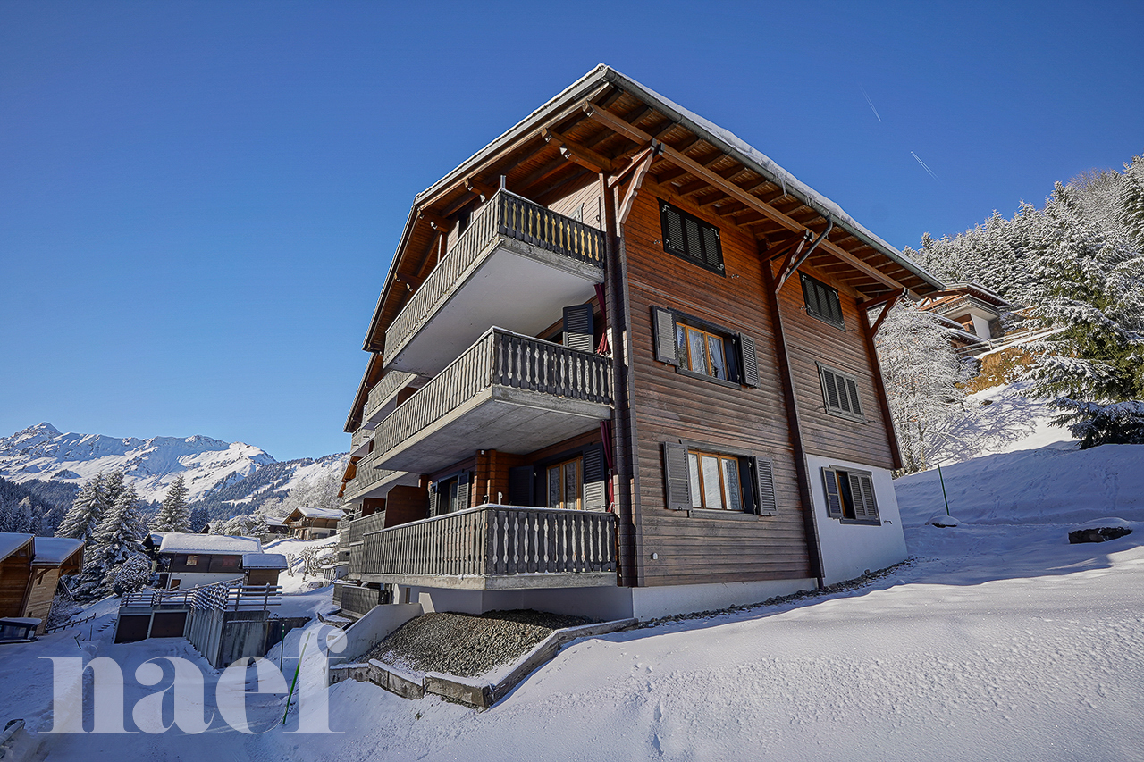 À vendre : Appartement 3 chambres Morgins - Ref : 1942 | Naef Immobilier