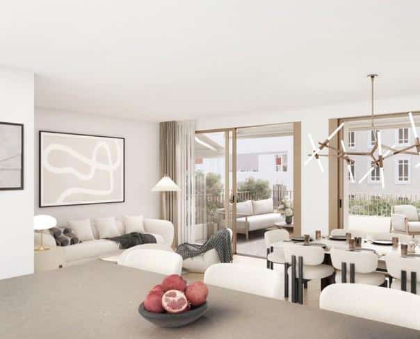 À vendre : Appartement 3 chambres Genève - Eaux-vives - Ref : 1349 | Naef Immobilier