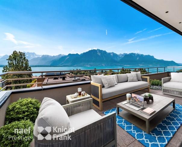 À vendre : Appartement 2 chambres Montreux - Ref : 1378 | Naef Immobilier